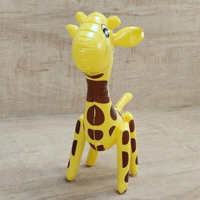 Smart Shopping Spot Inflatable Giraffe Toy For Kids Cute Inflatable Animal Toy Soft PVC Play Doll Inflatable Giraffe Toy For Kids Cute Inflatable Animal Toy Soft PVC Play Doll
