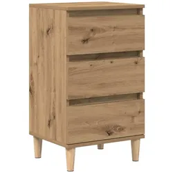 vidaXL Nachttisch Eiche handwerklich 40 x 35 x 70 cm Holzwerkstoff