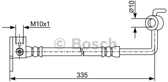 Bosch 1 987 481 970 Brake hose