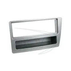 ACV 281130-02 1-DIN Radioblende Autoradio Blende mit Ablagefach silber Honda ...