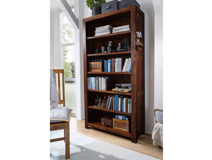 Bibliothèque 100x40 Palissandre laqué Life honey METRO LIFE #104