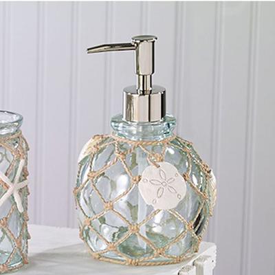 Avanti Linens, Inc Sea Glass Lotion Soap Dispenser Aqua Mist , Aqua Mist