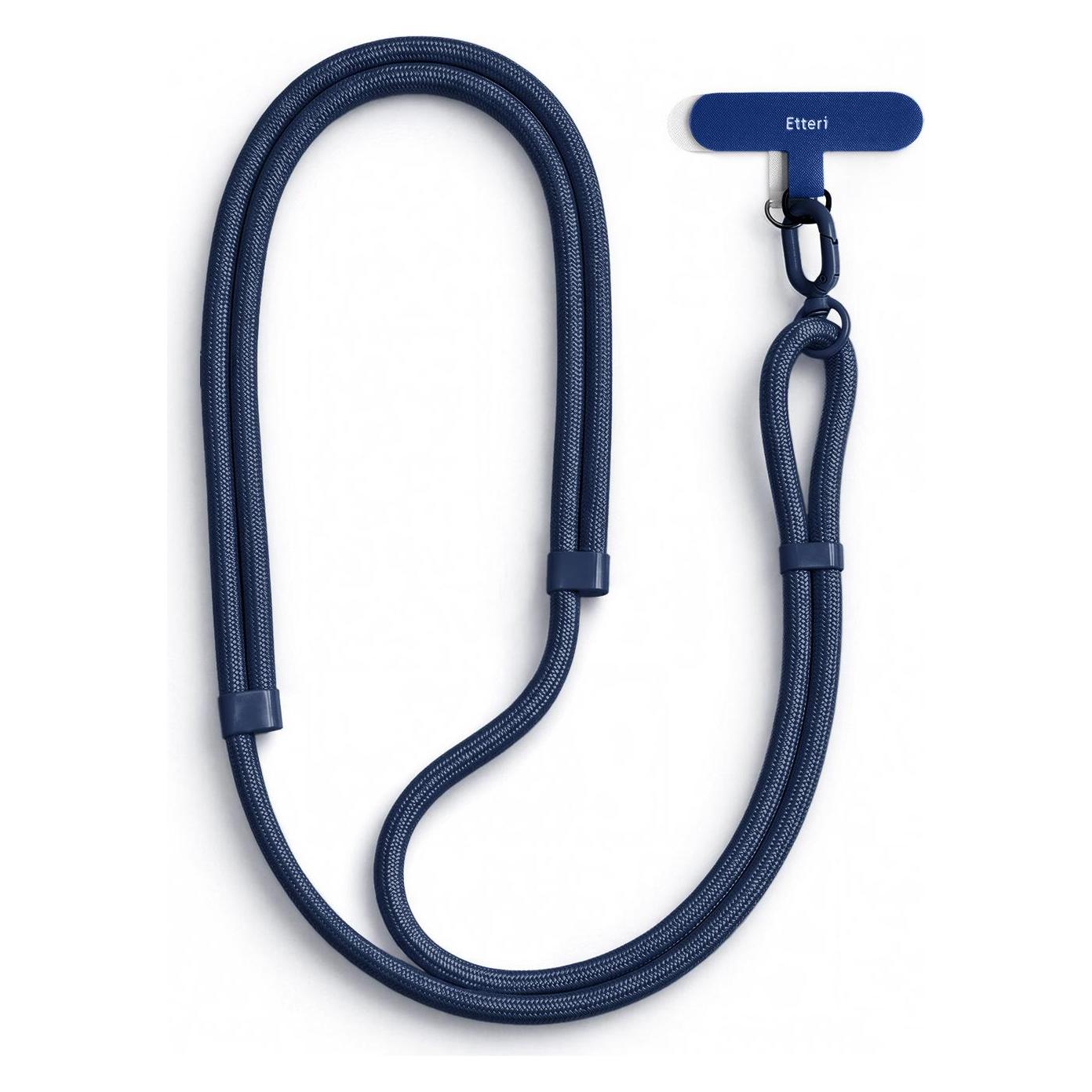 Etteri universal neck lanyard for phones dark blue (GSM277138)