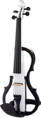 Harley Benton HBV 990WH Electric Violin Blanc