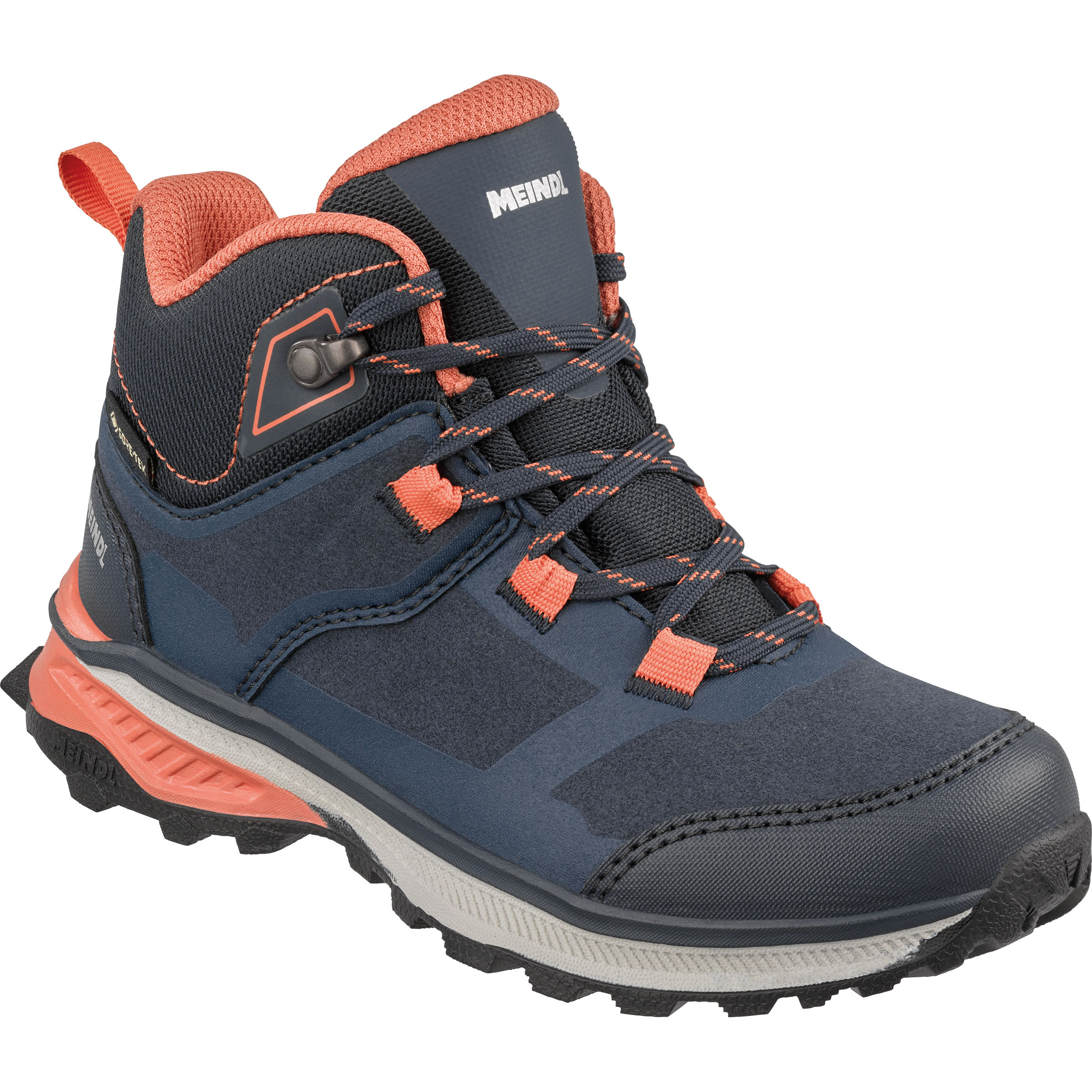 Meindl Pinto GTX Kinder Wanderschuhe blau Größe 32 Trekking Wasserdicht