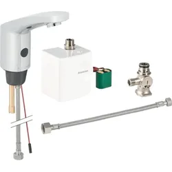Geberit HyTronic185 Waschtisch-Armatur Infrarot/Generator berührungslos mit Untertischmischer 116365211