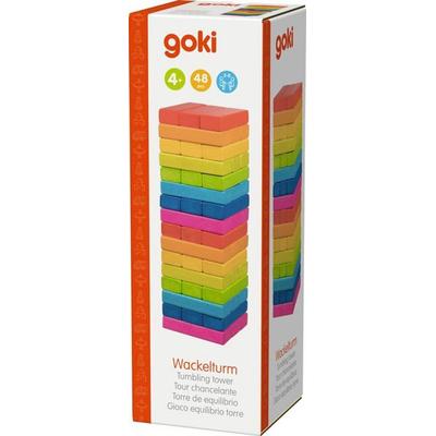 Geschicklichkeitsspiel Wackelturm Regenbogen