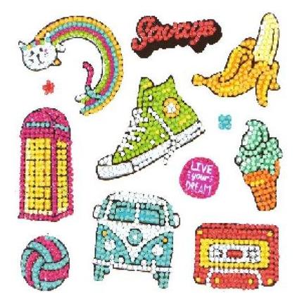 Magni Diamond Painting Sticker Sports 10 Stück (6035-25191)