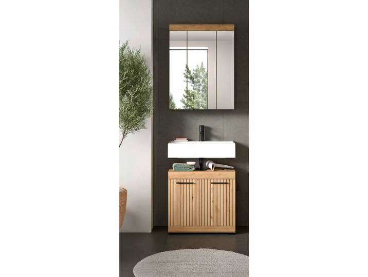 Badezimmer Scout Eiche Artisan 2-teilig