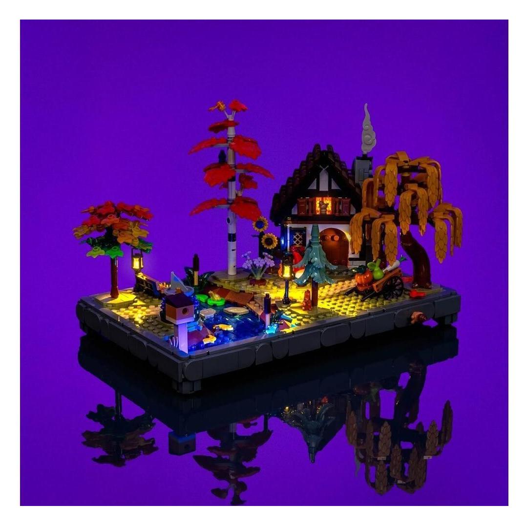 Light my bricks LMB 2.0 LED Licht Set für LEGO 11372 Herbstlicher Landhausgarten (11372)