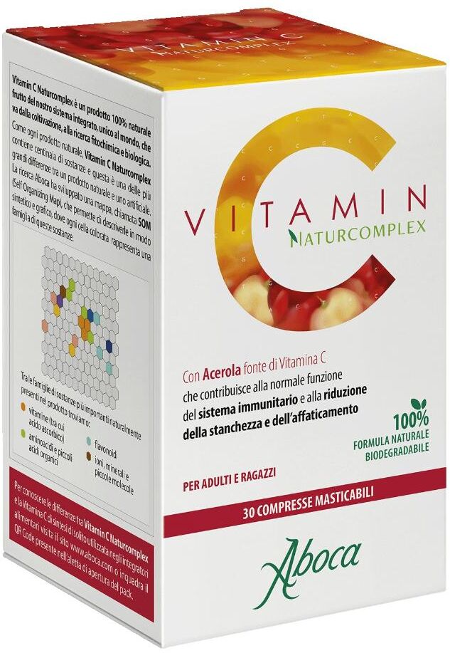 ABOCA SpA SOCIETA' AGRICOLA Vitamin C Naturcomplex, 30 Compresse