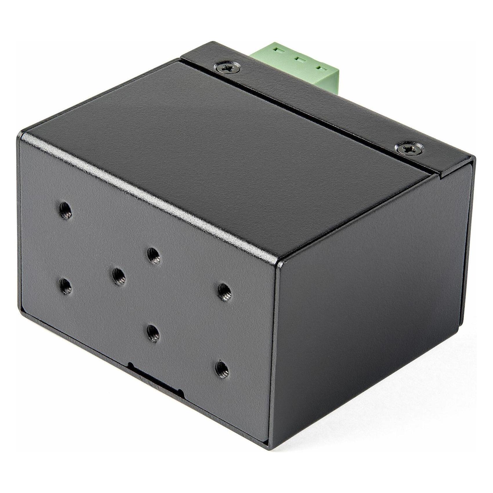 StarTech .com PoE+ Industrial Fiber to Ethernet Media Converter 30W (Media Konverter) (IMC1GSFP30W)