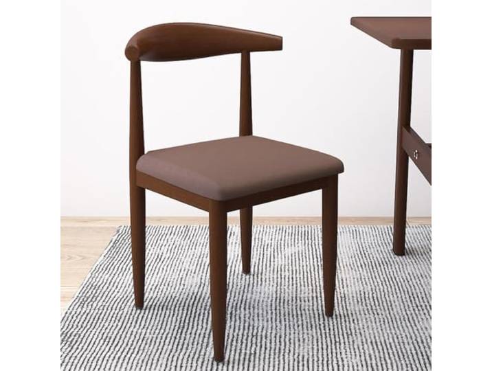 Stapelbare Esszimmerstühle For Restaurants, Küchenstuhl Mit Metallgestell Verschleißfester Gepolsterter Stuhl, Arbeits-Waschtischstuhl, For Esszimmer-Bistro(Browns)