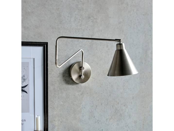 Game Wandleuchte 76 cm silber Metall E14 - House Doctor - Wohnzimmer - Modern - Einflammig