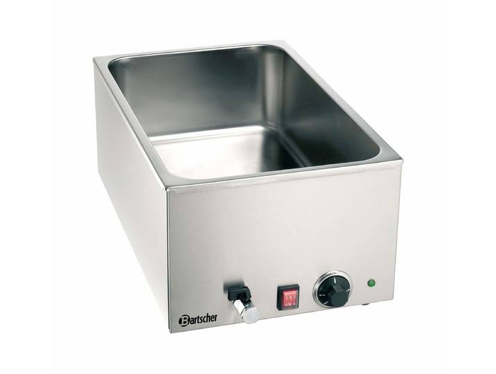 Bartscher GN 1/1-150mm Bain-Marie mit Ablasshahn