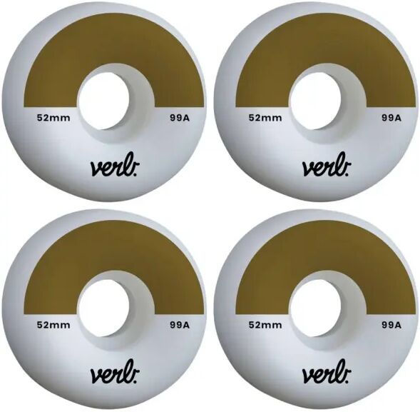 Skateboard Rollen Verb Dip 99A 4 Stk. (52mm - Gold)