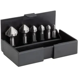 Hawe, Bits, Volkel HSS Screw Countersink Kit with 64 mm Hex Shaft 63205 mm