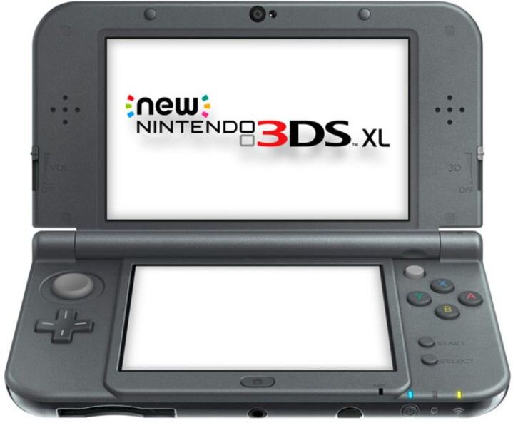 New Nintendo 3DS XL-Metallic Zwart (3DS) Gebruikt