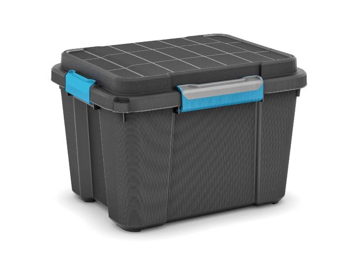 Kis ScubaBox - Opbergbox - waterdicht - 45L - zwart