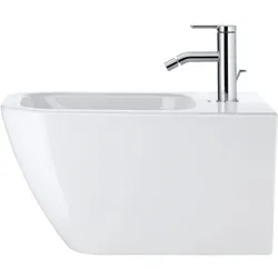 Duravit Happy D.2 Wand Bidet 2258150000 weiss, mit Überlauf, 1 Hahnloch
