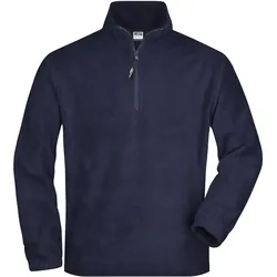 Half-Zip Fleece-Pullover"JN043" - XL - navy