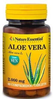 Nature Essential Aloe Vera 2000 mg with Senna 60 Tablets
