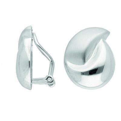 Paar Ohrclips ADELIA´S "Damen 925 Silber Ohrringe Ohrclips", silber, Ohrringe, Damen, Damen, Silber 925 (Sterlingsilber), Silberschmuck für Damen