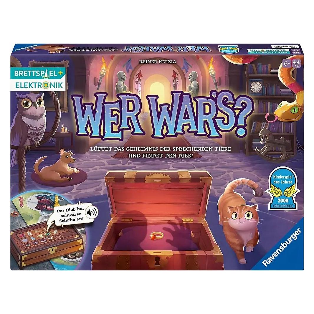 Ravensburger Wer war's? (Deutsch, 2 - 4 Spieler) (23494)