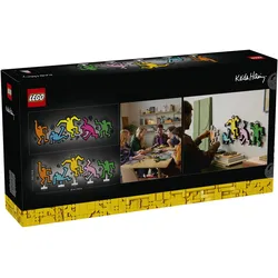 LEGO Keith Haring – Tanzende Figuren (LEGO Art)