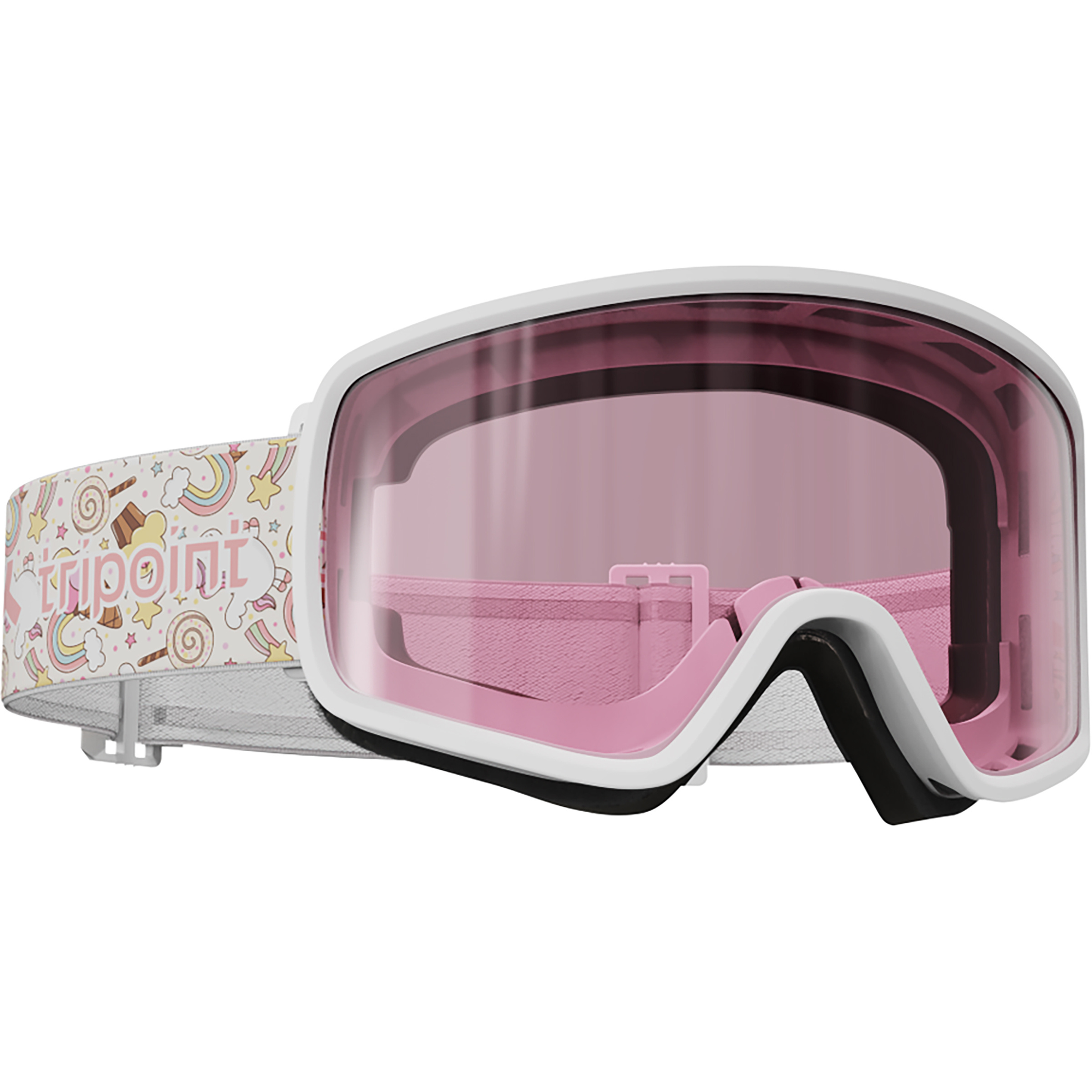 Tripoint 113 Mount Roraima Skibrille Kinder Skibrillen weiss Skifahren