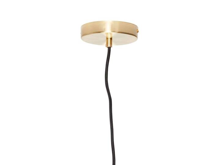 Muse Pendelleuchte Ø25 Opal/Brass - Hübsch - Wohnzimmer - Metall