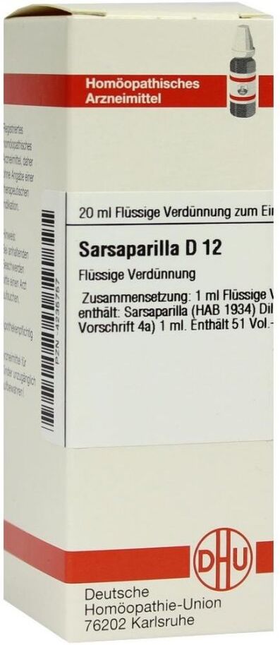 DHU Sarsaparilla D12 Dilution