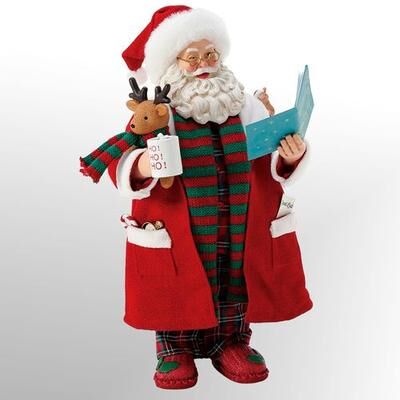 Enesco/Dept 56 My Favorite Bedtime Story Clothtique Red , Red