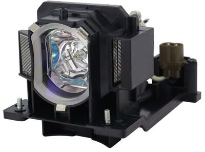 Jaspertronics™ Original Lamp & Housing for the Hitachi CP-D10 Projector - 1 Year Warranty