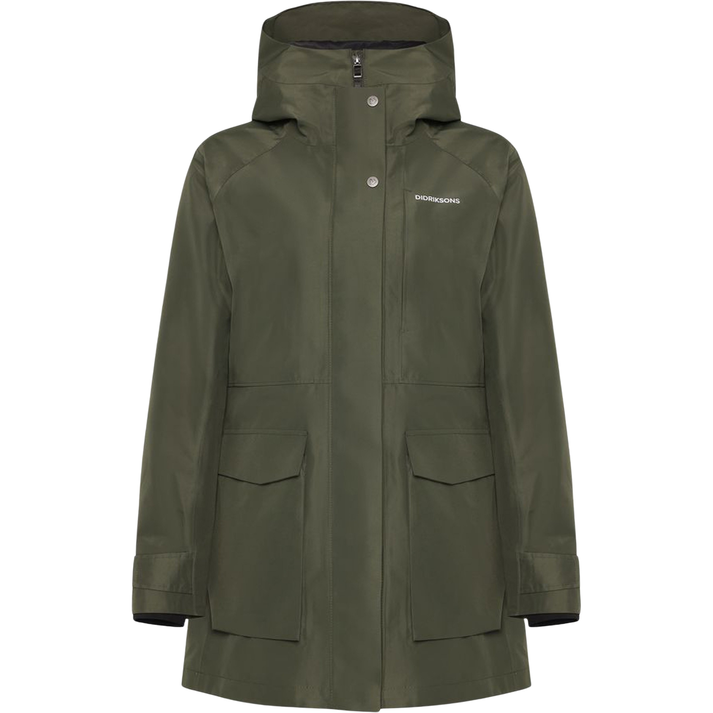 Didriksons Harriet Parka Damen Winterjacke deep green Größe M Lifestyle Isolierend Wasserabweisend