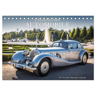 Legendäre Automobile (Tischkalender 2027 DIN A5 quer), CALVENDO Monatskalender