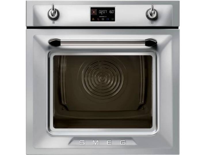 Smeg - Four Encastrable Sop6902s2px - Pyrolyse - Chaleur Tournante - Vapeur - Porte Froide