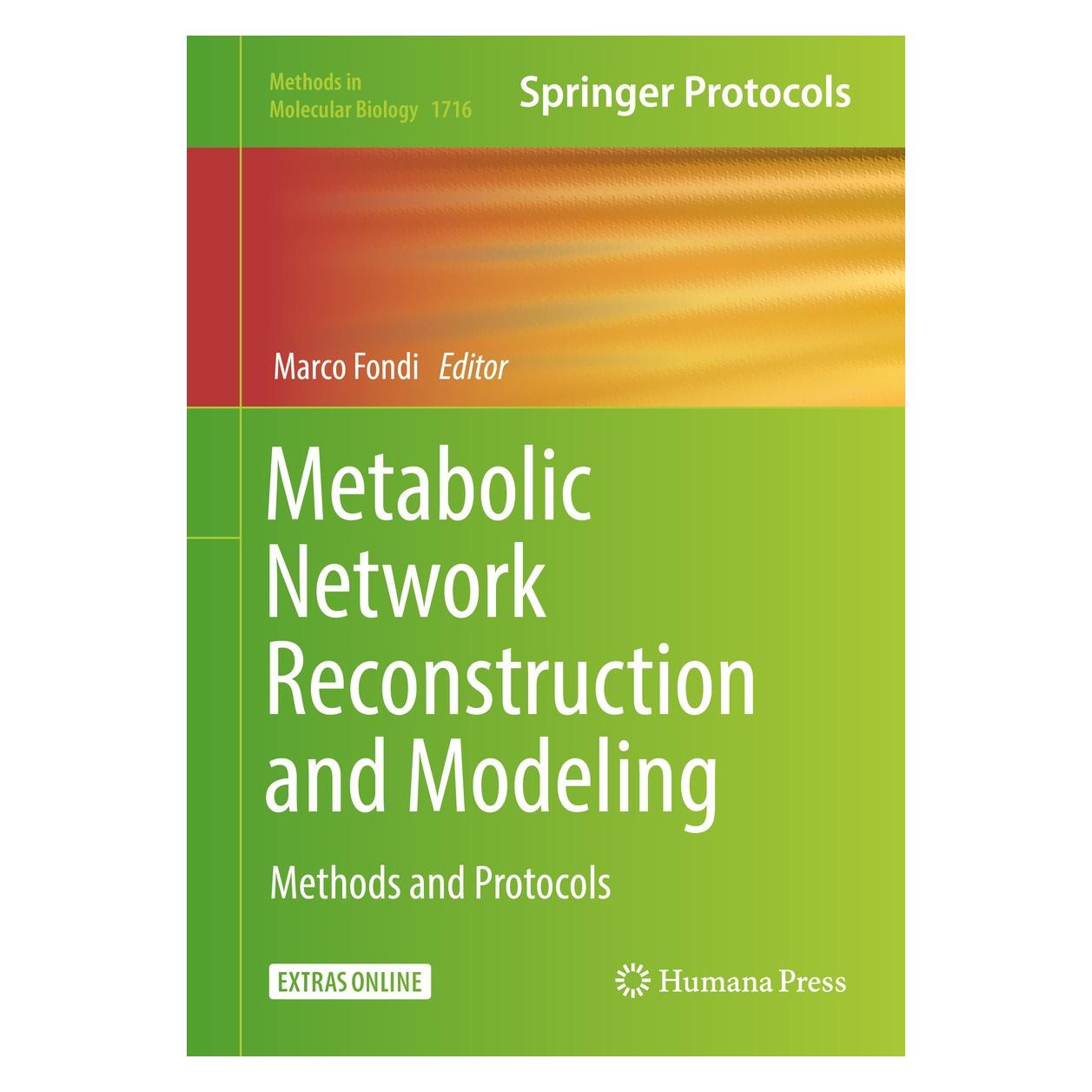 Springer Metabolic Network Reconstruction and Modeling (Englisch, Hardcover, Marco Fondi) (9781493975273)