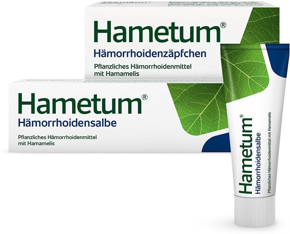 Hametum Hämorrhoidensalbe & Hämorrhoidenzäpfchen 1Pck