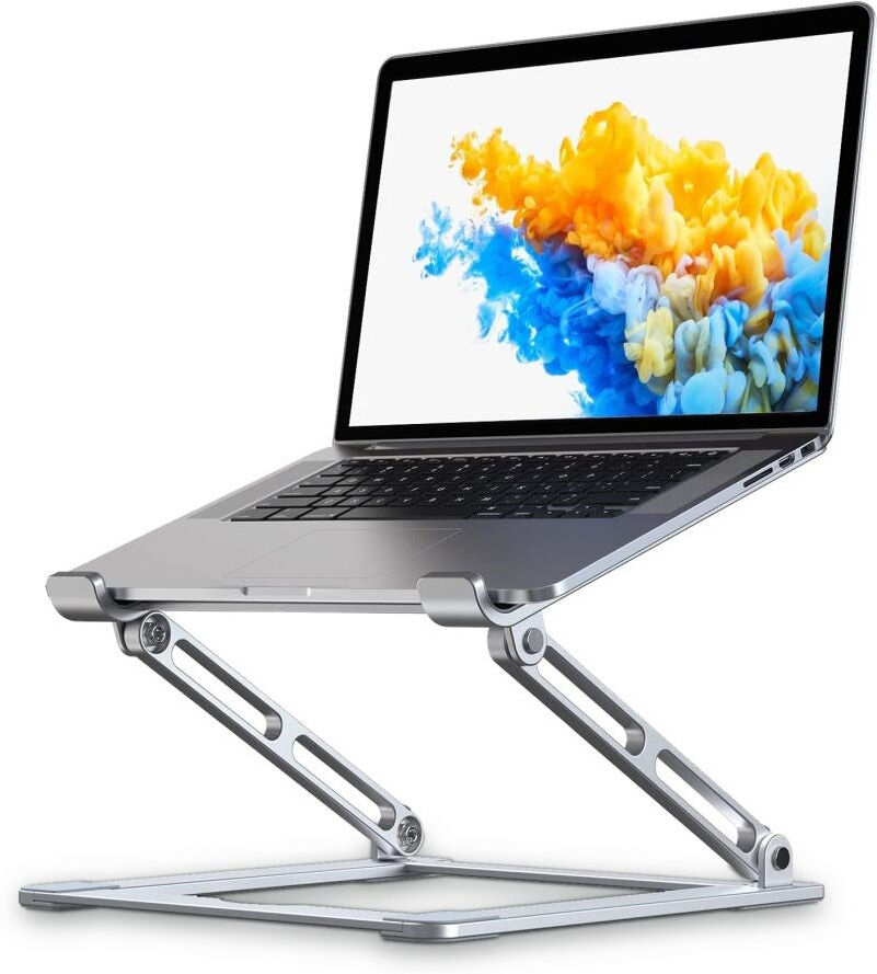 Tech-Protect Prodesk Laptop Stander - Sølv