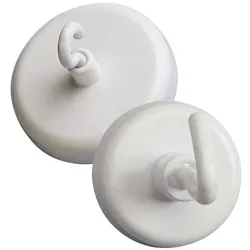 MAUL Magnete Ø 2,5 x 3,7 weiß