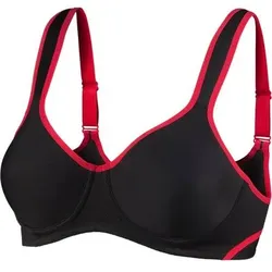TRIUMPH Damen BH Fusion Star, Größe 70A in Schwarz-Kombination Schwarz-Kombination