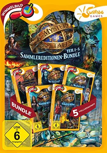 sunrise games - Mystery Tales 1-5 - Sammlereditionen Bundle - Preis vom 30.09.2026 09:01:18 h