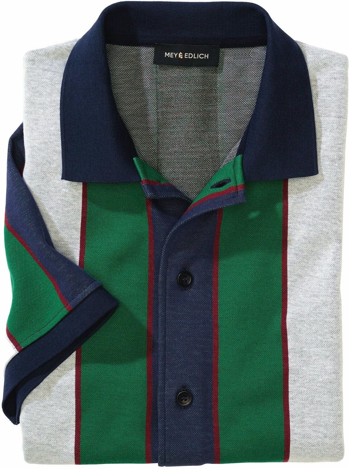 Mey & Edlich Aufrecht-Polo Blau 3XL