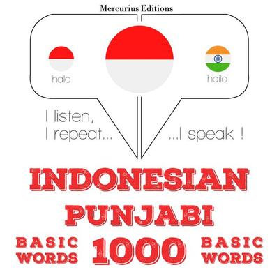 1000 essential words in Punjabi - JM Gardner, Audio, 9782821147218