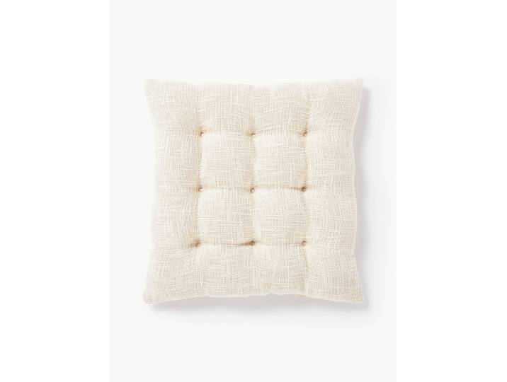 Coussin de chaise en coton Sasha