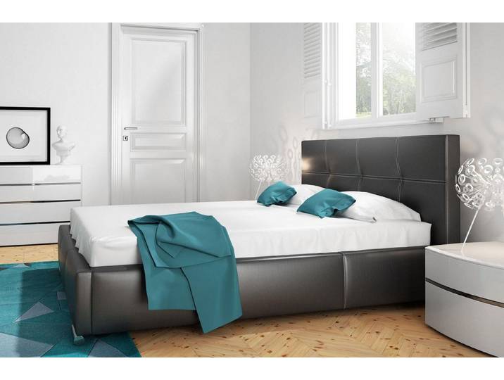 Xlmoebel Polsterbett Doppelbettgestell im modernen Hotel-Design mit weißer Polsterung (Bett), Hergestellt in Europa