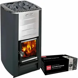 Holz-Saunaöfen Harvia M3 Inkl. Saunasteine