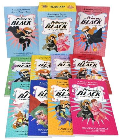 Walker Books Princess in Black Series 10 Book Collection Box Set – Princess in Black, Hungry Bunny Horde & Fun Adventure Stories for Kids