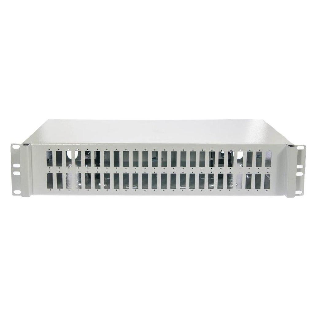 OEM 19" 2U Optical tray 48x SC duplex LC quad, gray (56531048)